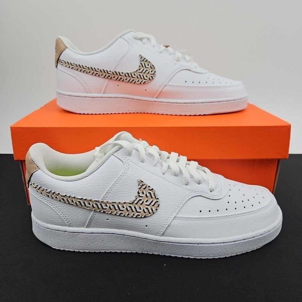 Nike Court Vision Lo Sneakers White FN7323-100 Women's Size 10 New